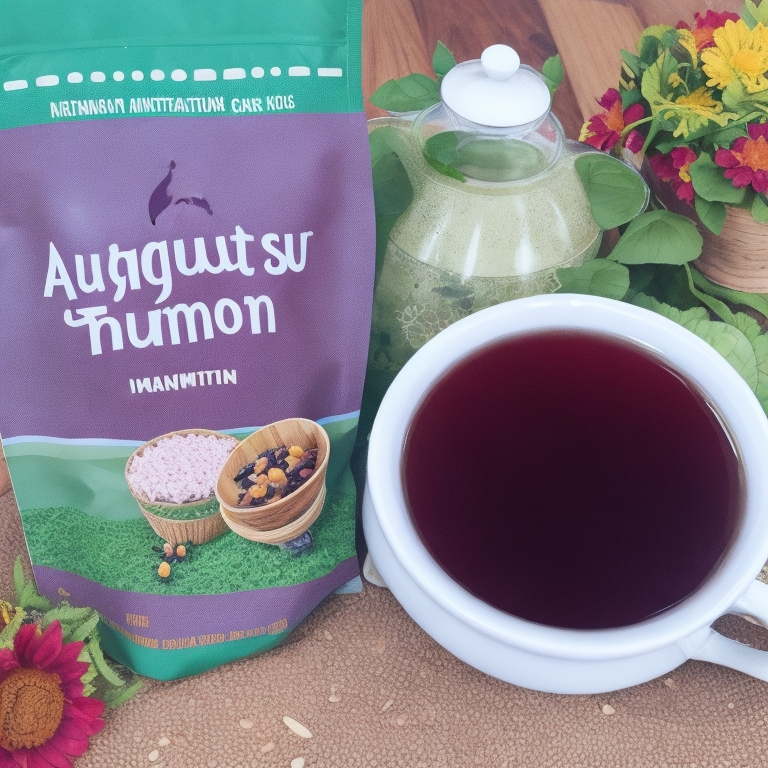August Uncommon Tea Nutrition