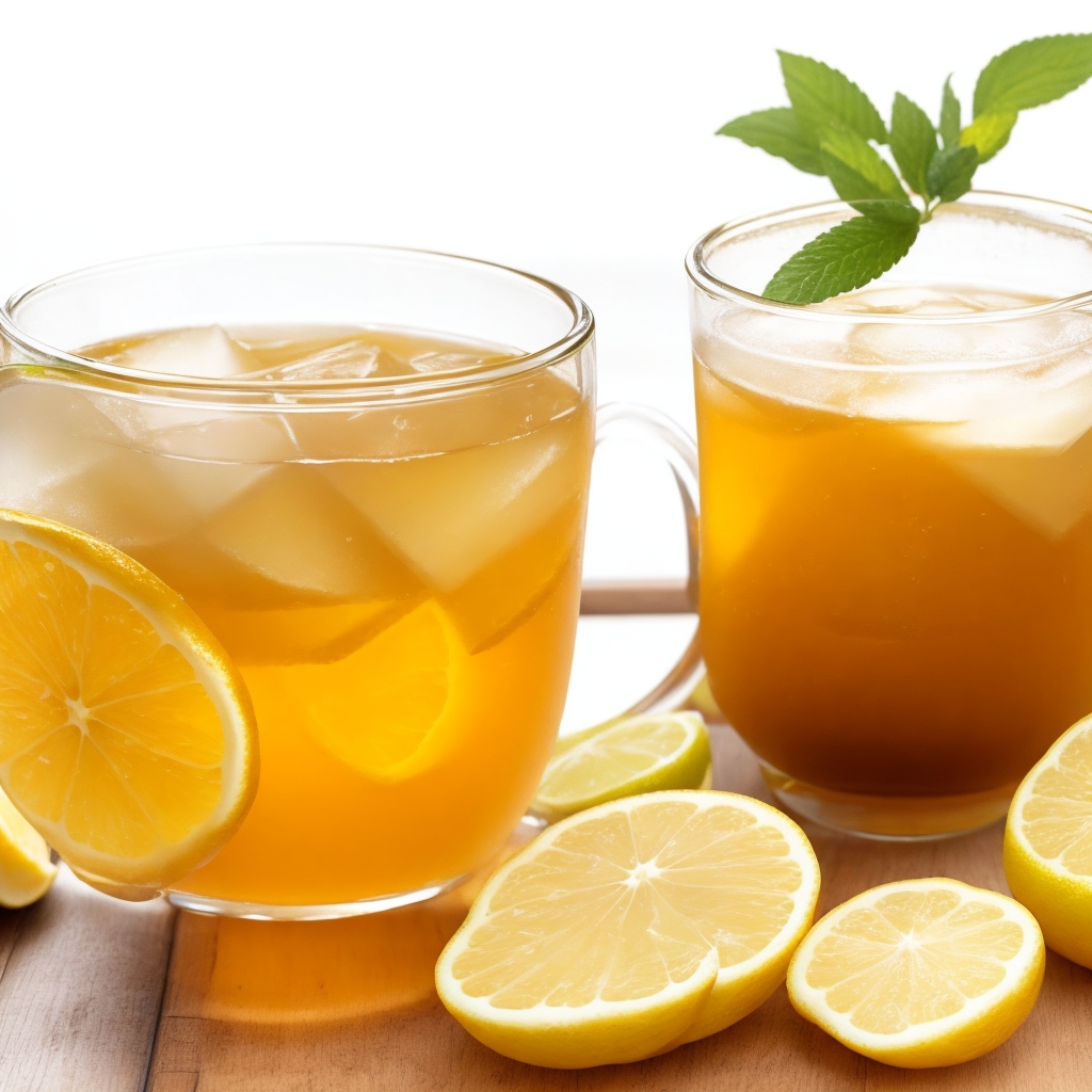 Honey Citron and Ginger Tea